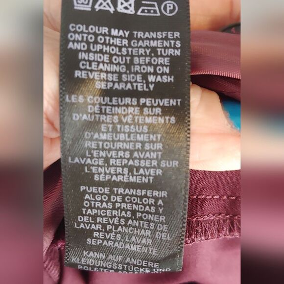 ASOS DESIGN Tall Tailored High Waist Balloon Pant Sz 6 Oxblood - Picture 11 of 14